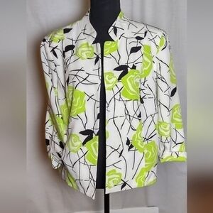 Kim Rogers Open Front Petite Size Blazer